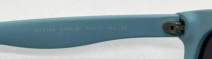 DG4149 2586/8F Turquoise Cat-Eye-Vintage Sunglasses Blue Gradient Lenses-Unworn