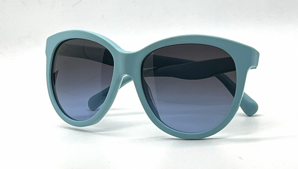 DG4149 2586/8F Turquoise Cat-Eye-Vintage Sunglasses Blue Gradient Lenses-Unworn