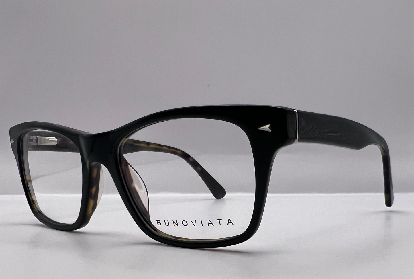 BUNOVIATA-B14094 C.3 OPTICAL FRAME-Handmade Acetate-Spring Hinges-Italian design