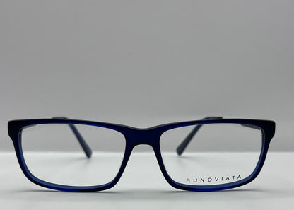 BUNOVIATA - B04133 Square Optical FrameHandmade Acetate-Spring Hinge-New/Old Stock