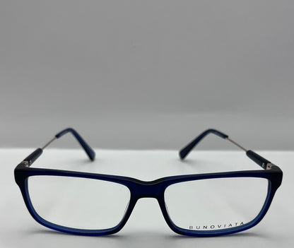 BUNOVIATA - B04133 Square Optical FrameHandmade Acetate-Spring Hinge-New/Old Stock