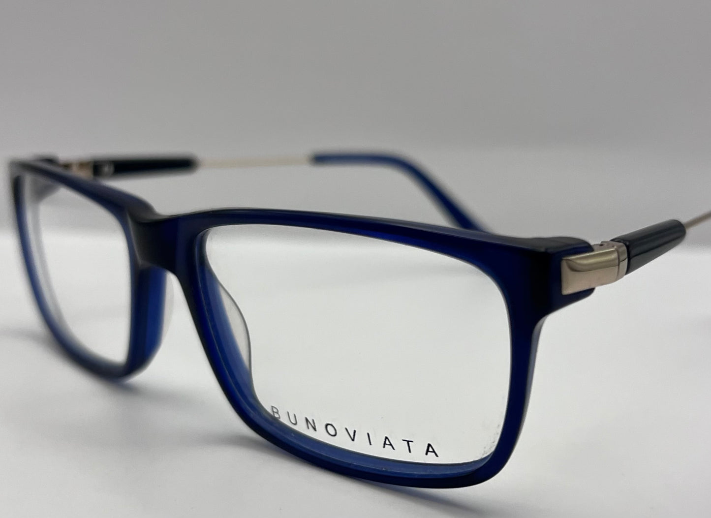 BUNOVIATA - B04133 Square Optical FrameHandmade Acetate-Spring Hinge-New/Old Stock