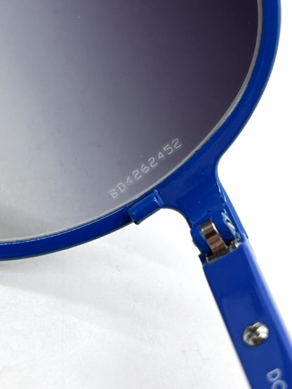 Dolce and Gabbana DG2081 458/8G Double-Bridge Aviator-Vintage Sunglasses Blue-Grey Gradient-Unworn