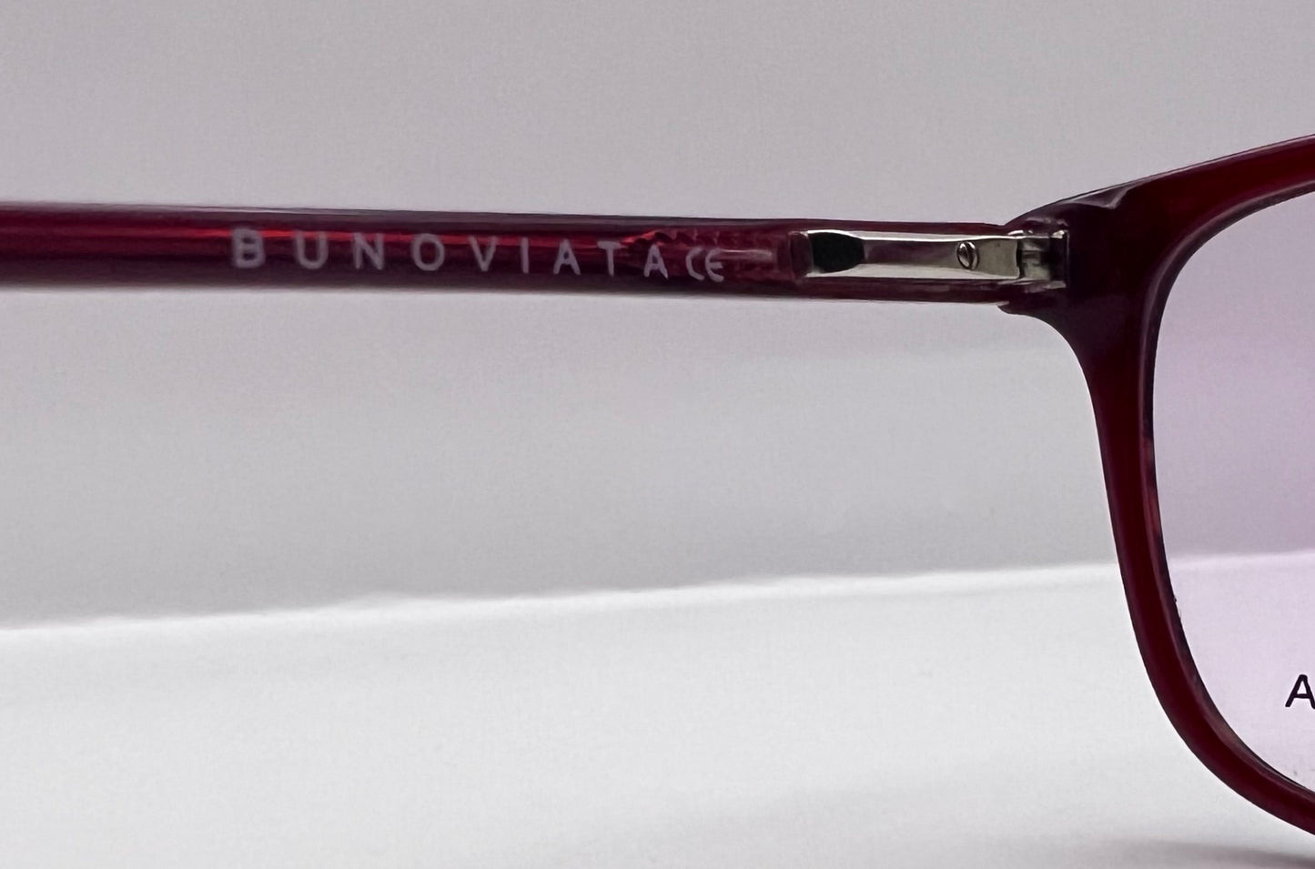 BUNOVIATA - B04100 C.2 Square Optical Frame Handmade Acetate-Spring Hinge-New/Old Stock