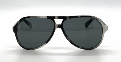 Dolce and Gabbana DG4182P 2724/87 Aviator-Vintage Sunglasses Black-White Marble-Unworn