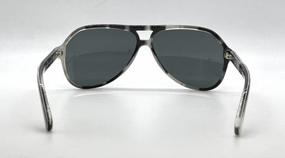 Dolce and Gabbana DG4182P 2724/87 Aviator-Vintage Sunglasses Black-White Marble-Unworn