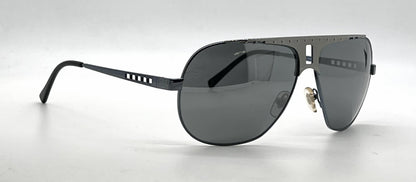 D&G6018 088/6G Aviator-Vintage Sunglasses Gunmetal-Cutout Detail-Unworn