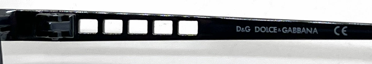 D&G6018 088/6G Aviator-Vintage Sunglasses Gunmetal-Cutout Detail-Unworn