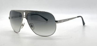 D&G6018 05/8G Aviator-Vintage Sunglasses Silver-Chrome Grey Lenses-Unworn