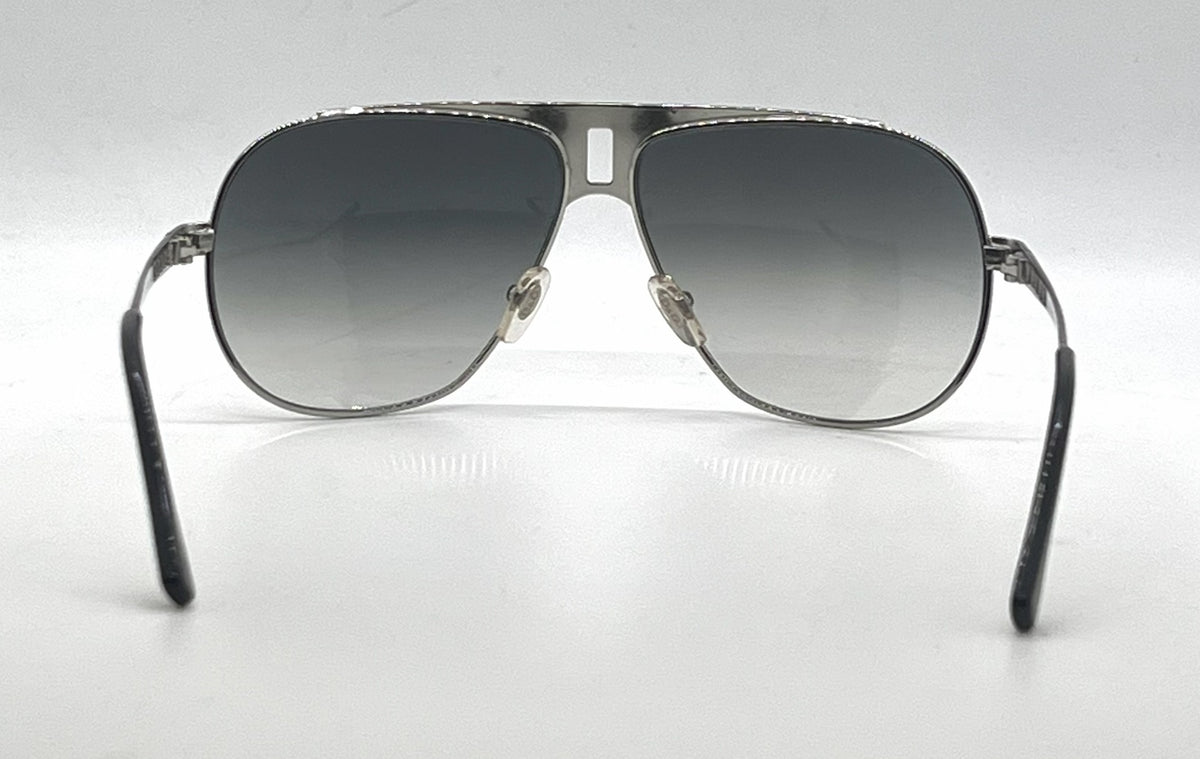 D&G6018 05/8G Aviator-Vintage Sunglasses Silver-Chrome Grey Lenses-Unworn