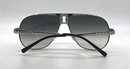D&G6018 05/8G Aviator-Vintage Sunglasses Silver-Chrome Grey Lenses-Unworn