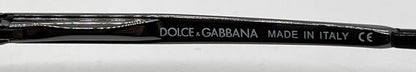 Dolce and Gabbana DG2023 045/73 Double-Bridge Aviator-Vintage Sunglasses Gunmetal-Brown-Unworn