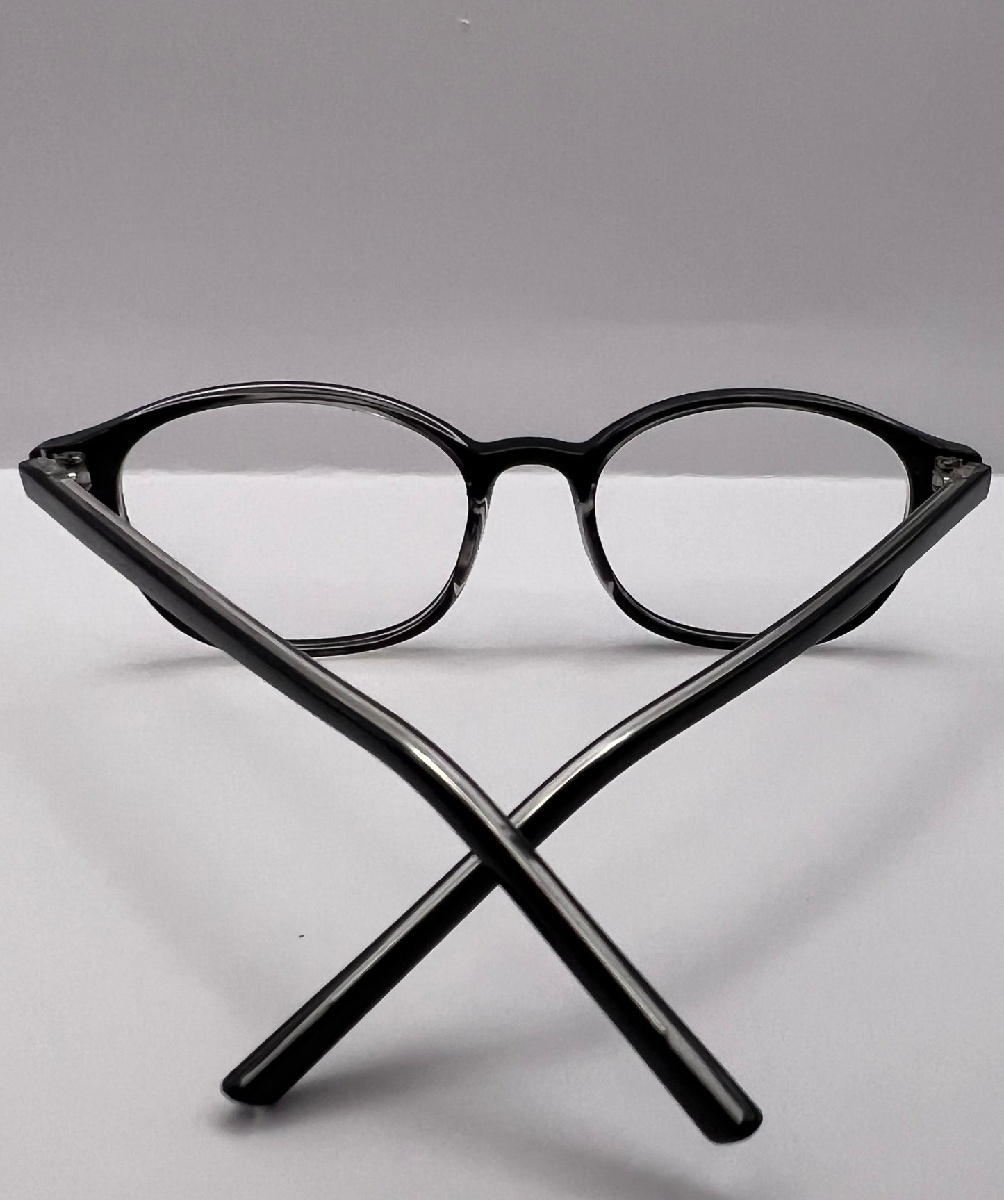 BLACK AND CLEAR FRAME - Affordable Eyewear-Pablo Zanetti Model: PZ1343 49-19-140