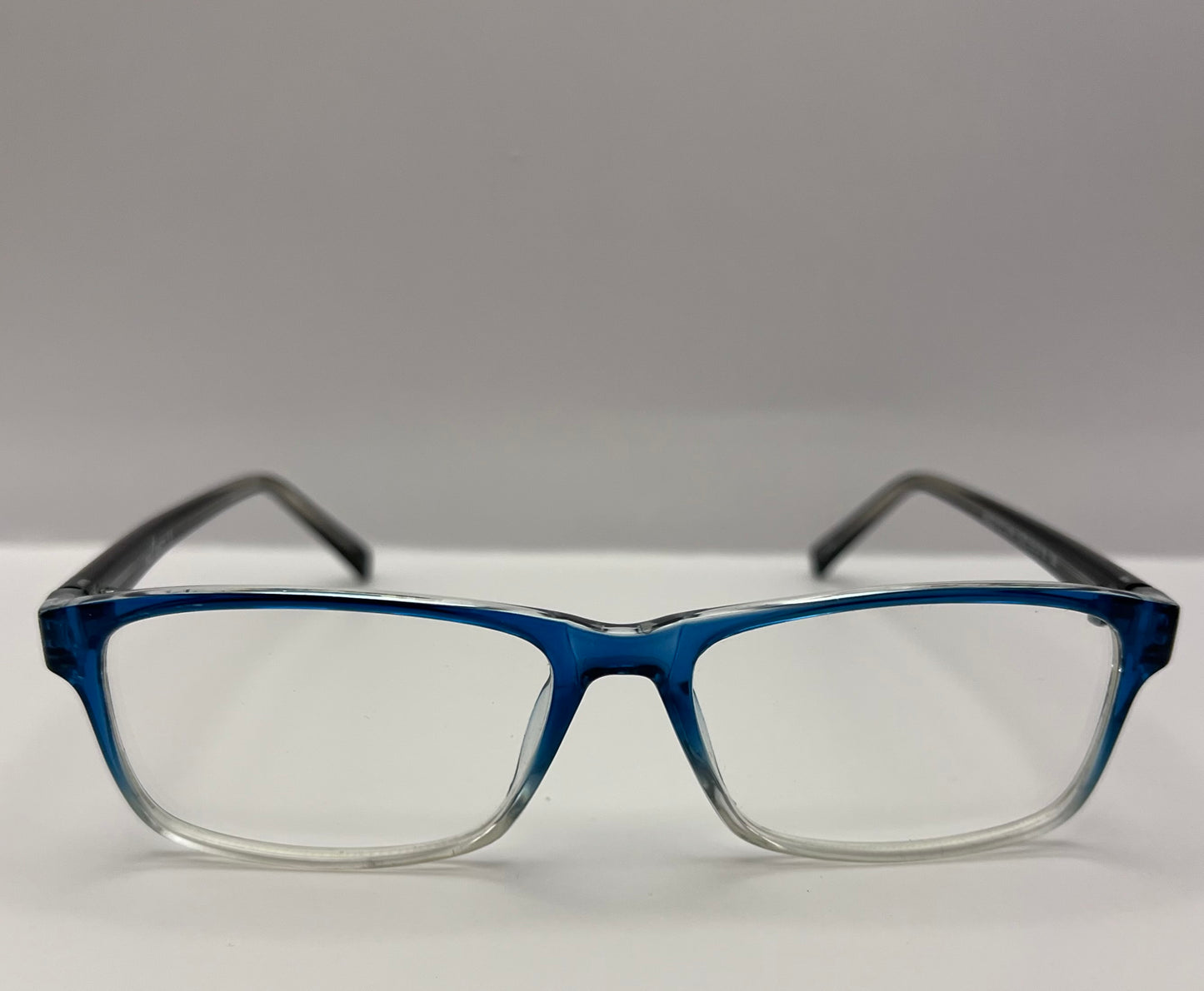 Affordable Eyewear-Pablo Zanetti Mod:PZ1349 55-18-136 Aqua Blue Fade & Black Frames