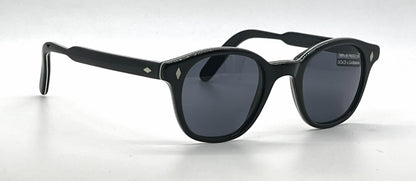 Dolce and Gabbana DG704S B7 Black Square Vintage Sunglasses-Grey Lenses-Unworn