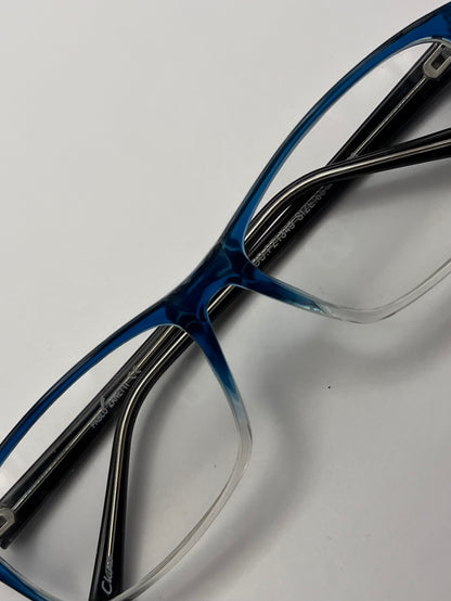 Affordable Eyewear-Pablo Zanetti Mod:PZ1349 55-18-136 Aqua Blue Fade & Black Frames