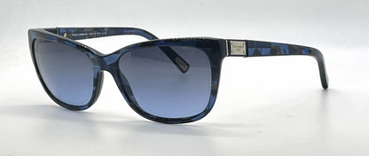 Dolce and Gabbana DG4123 1919/8F Blue Mosaic Cat-Eye-Vintage Sunglasses Blue Gradient Lenses-Unworn