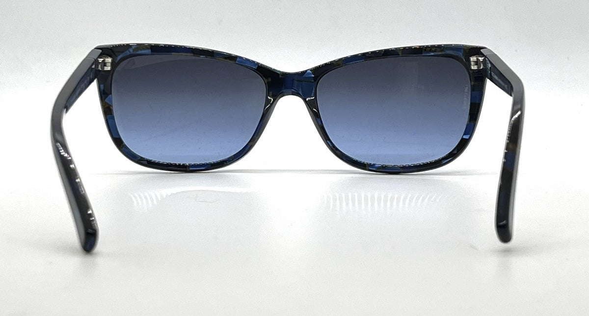 Dolce and Gabbana DG4123 1919/8F Blue Mosaic Cat-Eye-Vintage Sunglasses Blue Gradient Lenses-Unworn