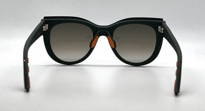 Christian Dior DiorDecale1 BQAHA Dark Brown Cat-Eye Sunglasses-Brown Gradient Lenses-Unworn