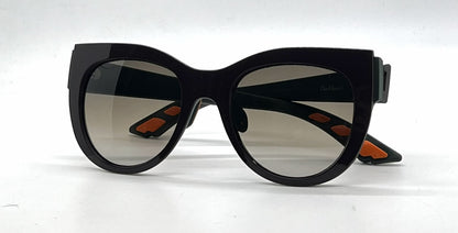 Christian Dior DiorDecale1 BQAHA Dark Brown Cat-Eye Sunglasses-Brown Gradient Lenses-Unworn