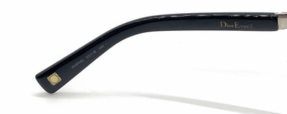 Christian Dior DiorEver2 RHPHD Black Square Sunglasses-Grey Gradient Lenses-Unworn