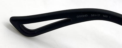 Christian Dior DiorExtase1 OSGHD Oversized Butterfly Black Grey Sunglasses-Grey Gradient Lenses-Unworn