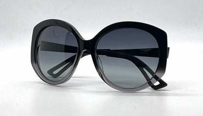 Christian Dior DiorExtase1 OSGHD Oversized Butterfly Black Grey Sunglasses-Grey Gradient Lenses-Unworn