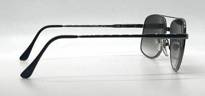 Mainstreet MS-805 Gunmetal Aviator Sunglasses-Green Gradient Lenses-Unworn-Korea