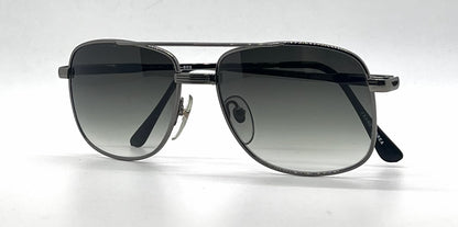Mainstreet MS-805 Gunmetal Aviator Sunglasses-Green Gradient Lenses-Unworn-Korea