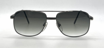 Mainstreet MS-805 Gunmetal Aviator Sunglasses-Green Gradient Lenses-Unworn-Korea