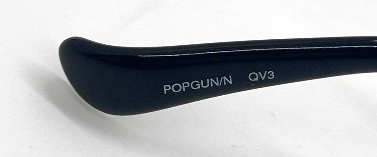 Diesel Popgun QV3 Black Oval Wrap Sunglasses-Brown Lenses-Unworn-Italy