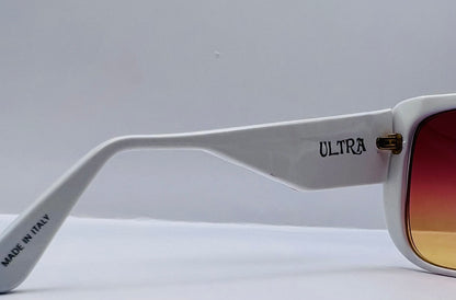 ULTRA CATALINA 4 Striped Sunglasses-Vintage 1980’s-with BRAND NEW “Berkos Designs” Lenses