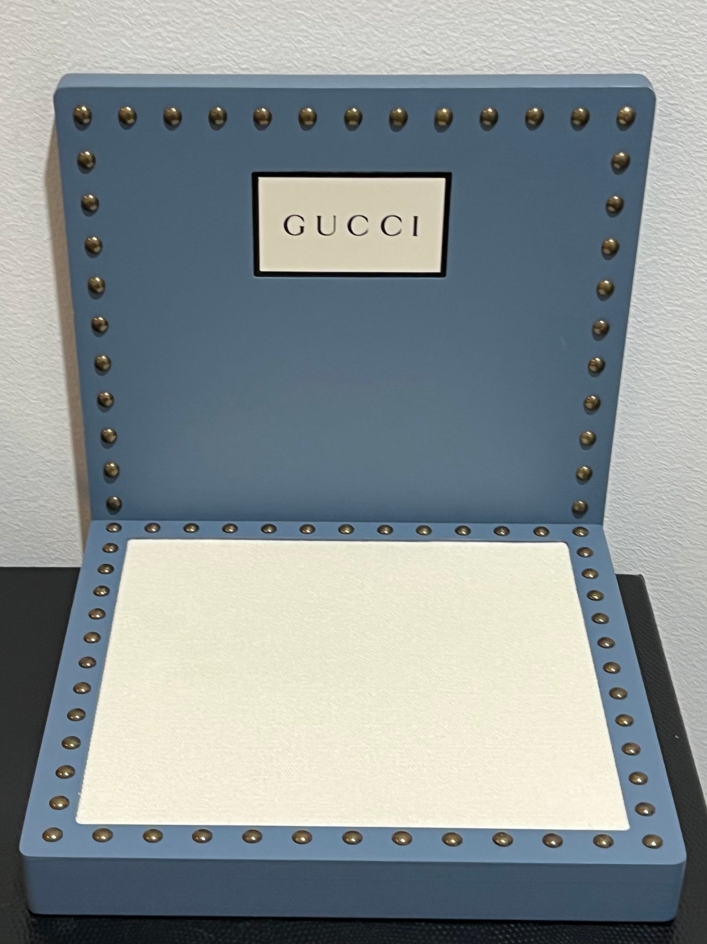 GUCCI Studded Flat-Back Dresser Countertop Display | Retail Display | Rare