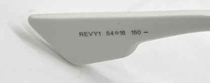 Christian Dior DiorSight2 REVY1 Oversized Cat-Eye Sunglasses Black Ivory-Grey-Deadstock