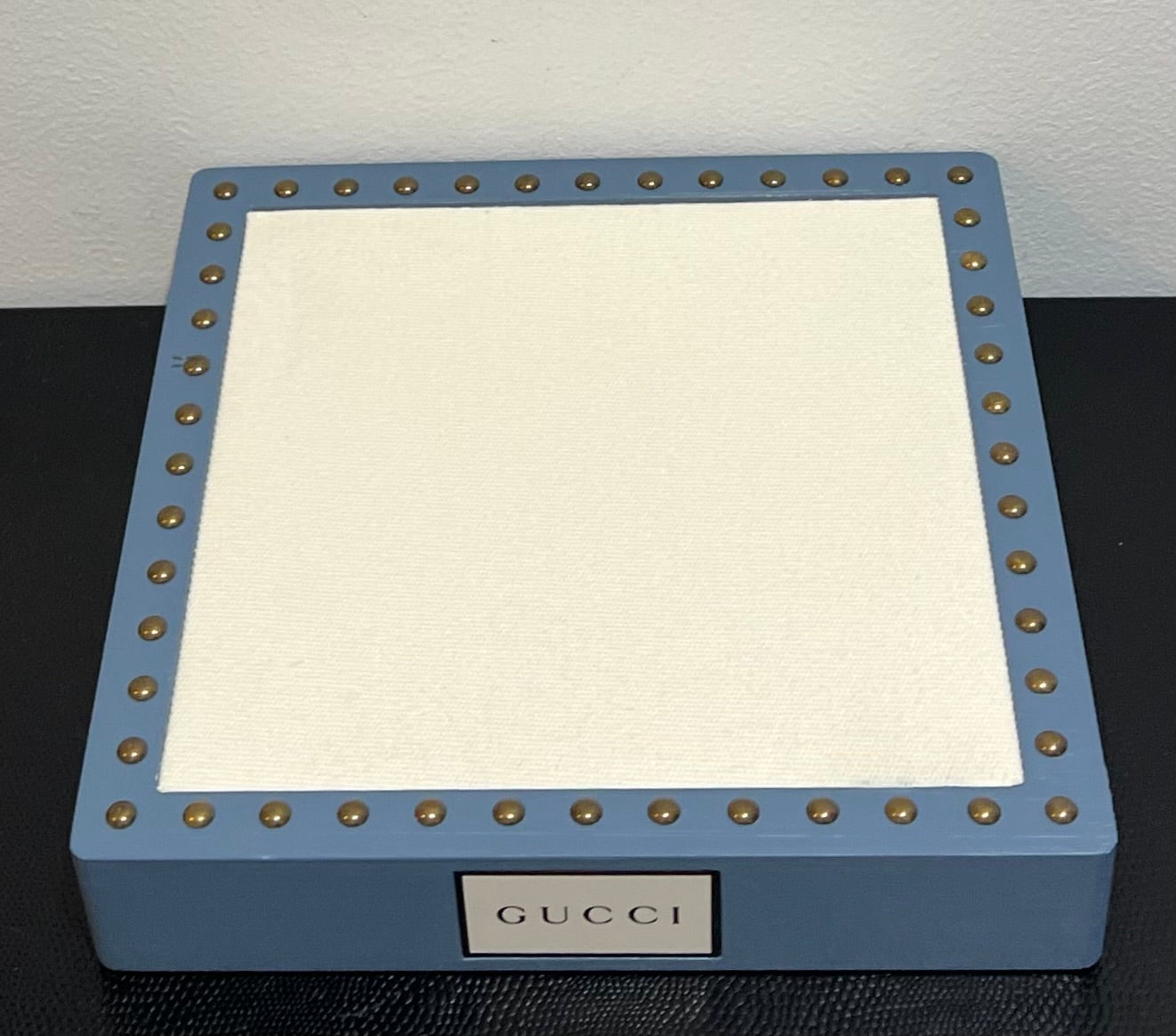 GUCCI Studded Flat Dresser-Countertop Display | Retail Display | Rare | Mint