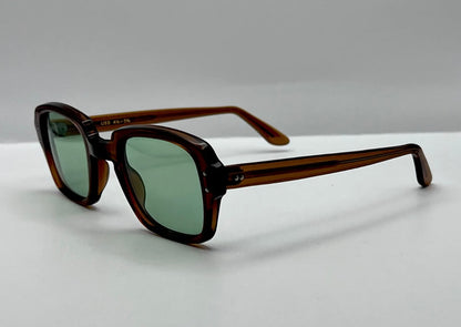 USS Military Frames-Vintage Old/New Stock-with new Custom One-Of-Kind “BERKOS DESIGNS” Lenses-Bottle Green