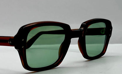 USS Military Frames-Vintage Old/New Stock-with new Custom One-Of-Kind “BERKOS DESIGNS” Lenses-Bottle Green