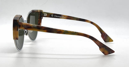 Christian Dior WildlyDior P7H1E Cat-Eye Sunglasses Silver Havana-Green-Unworn