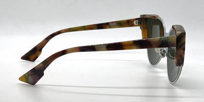 Christian Dior WildlyDior P7H1E Cat-Eye Sunglasses Silver Havana-Green-Unworn