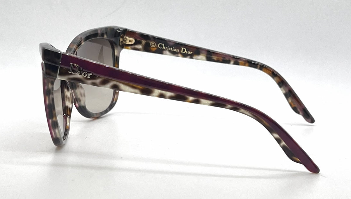 Christian Dior DiorSauvage2 Cat-Eye Plum Panther Sunglasses-Unworn