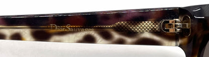 Christian Dior DiorSauvage2 Cat-Eye Plum Panther Sunglasses-Unworn