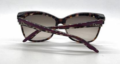 Christian Dior DiorSauvage2 Cat-Eye Plum Panther Sunglasses-Unworn