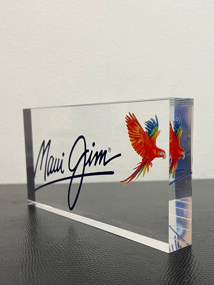 Maui Jim Acrylic Promotional Plaque