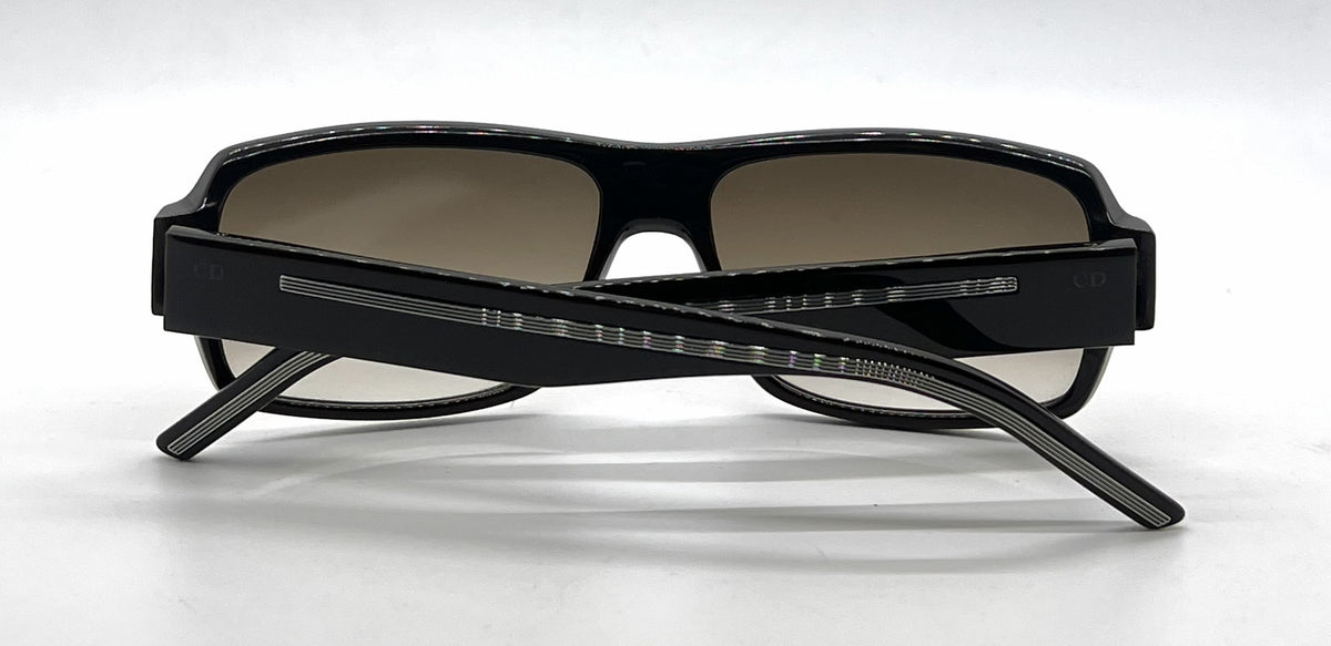 Christian Dior Dior Homme BLACKTIE103S Rectangle Dark Brown Sunglasses Brown Gradient Lenses-Unworn