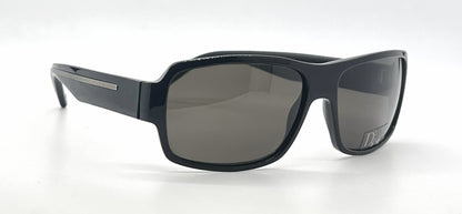 Christian Dior Dior Homme BLACKTIE103S Rectangle Black Sunglasses Brown Lenses-Unworn