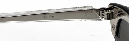 Christian Dior DioRun Cat-Eye Blue Palladium Sunglasses Grey Gradient Lenses-Unworn