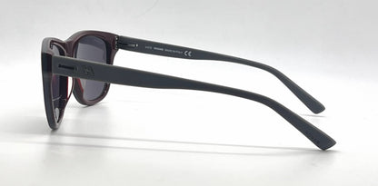 Hogan HO85 Square Brown Frame with Green lining Brown Lense Flexible Temples
