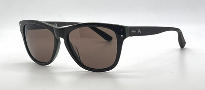 Hogan HO85 Square Brown Frame with Green lining Brown Lense Flexible Temples