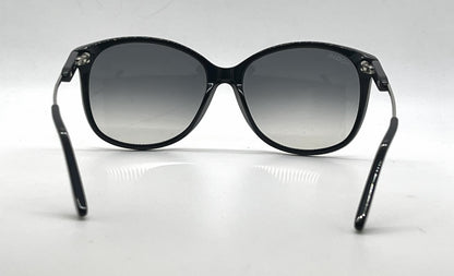 Hogan HO83 25B Oversized Butterfly Cream Sunglasses Gradient Havananworn Lenses-U