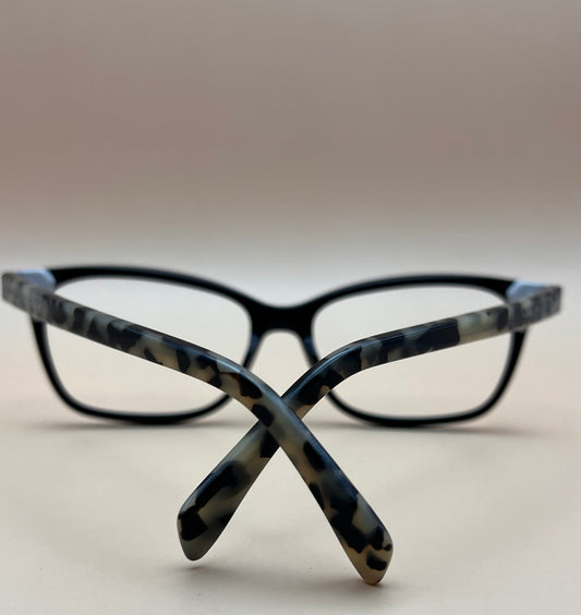 Marc by Marc Jacobs MMJ660 7KI Eyeglass Frames / BLK Face / Pink Tortoise Arms